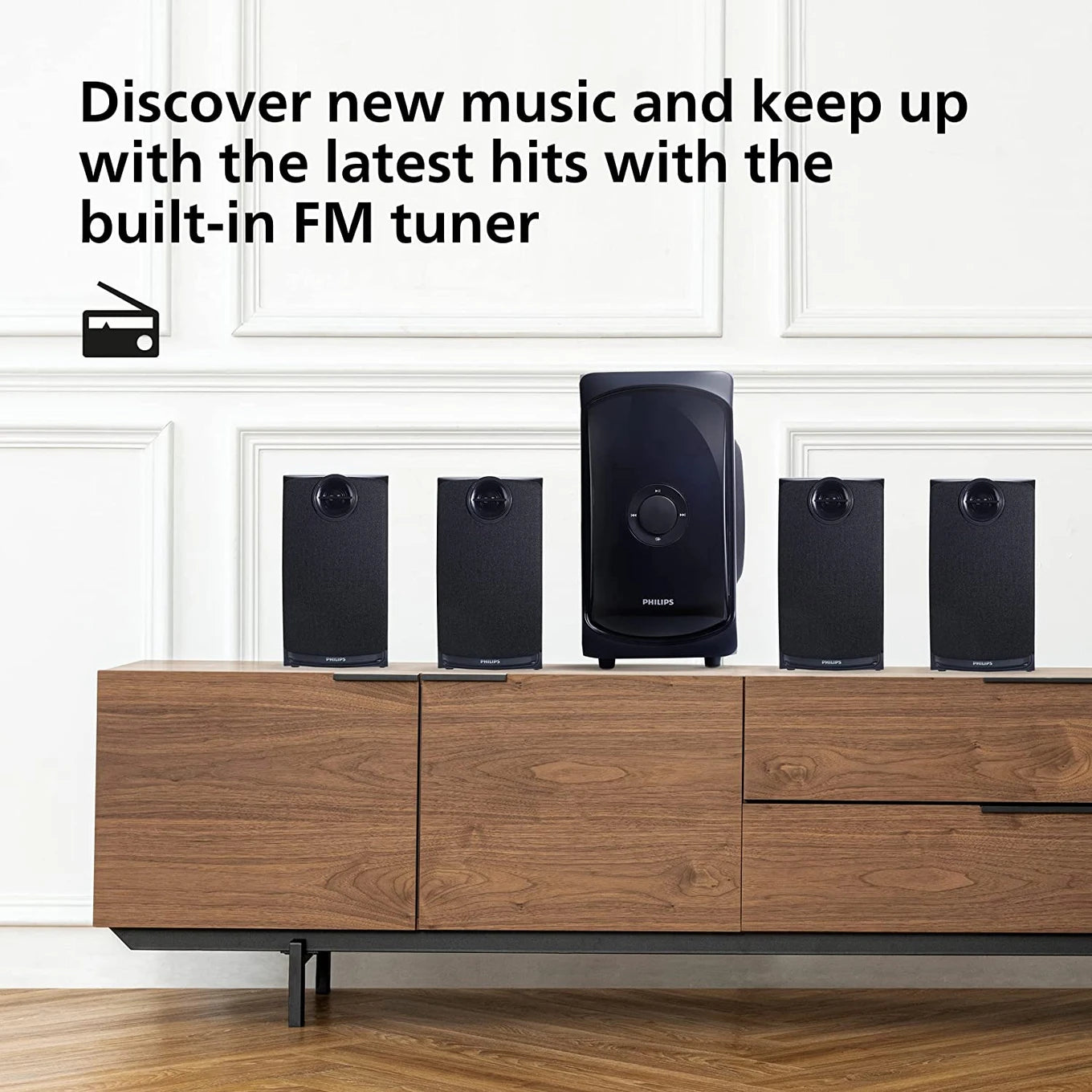 Philips TAV7477 - 4.1 Channel Multimedia Speaker System