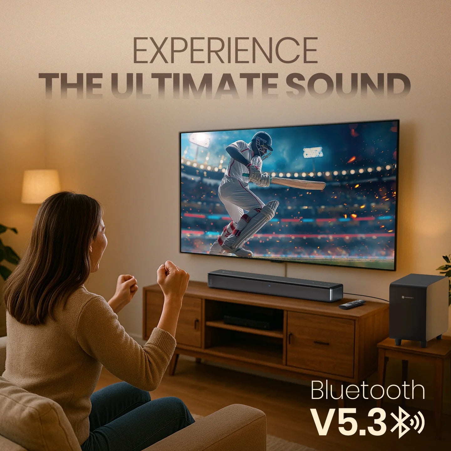 Portronics Sound Slick X - 250W Bluetooth Soundbar