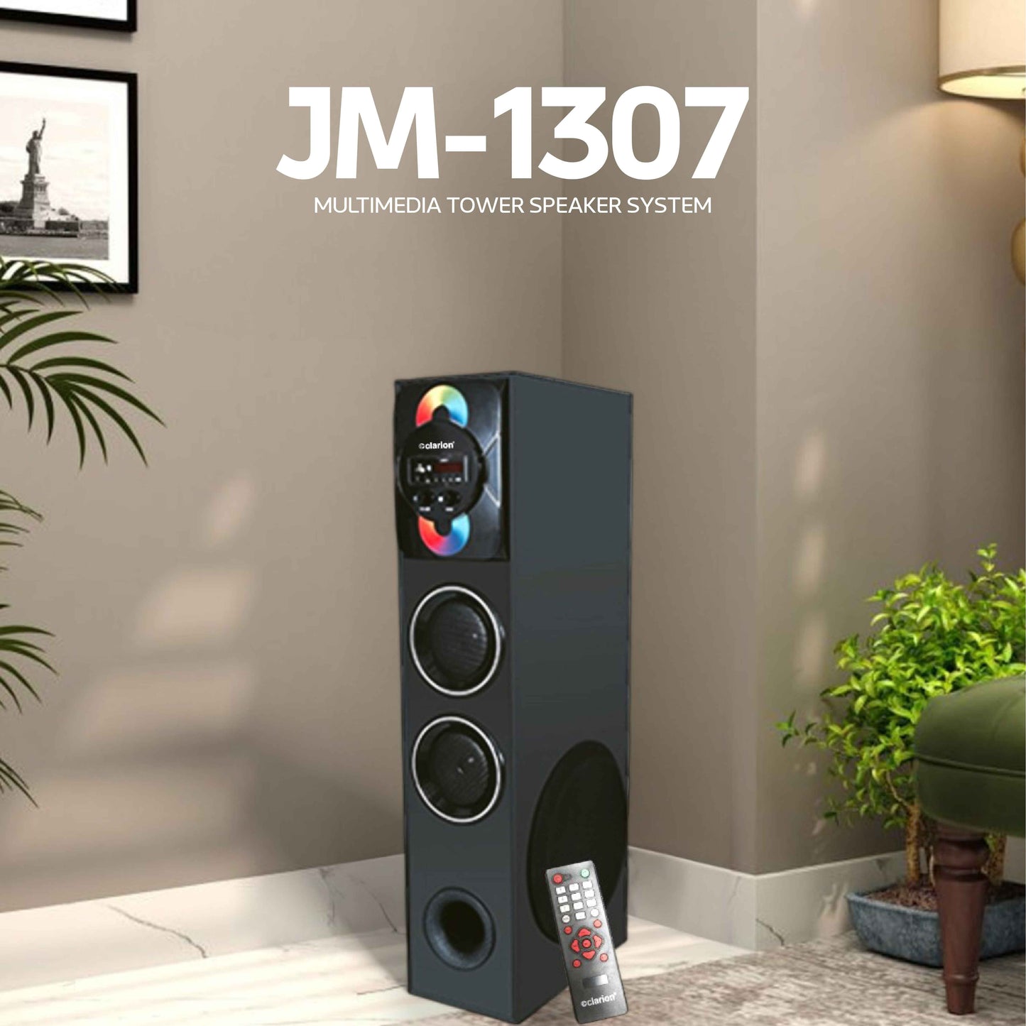 Clarion 1.0 Tower Speaker JM-1307