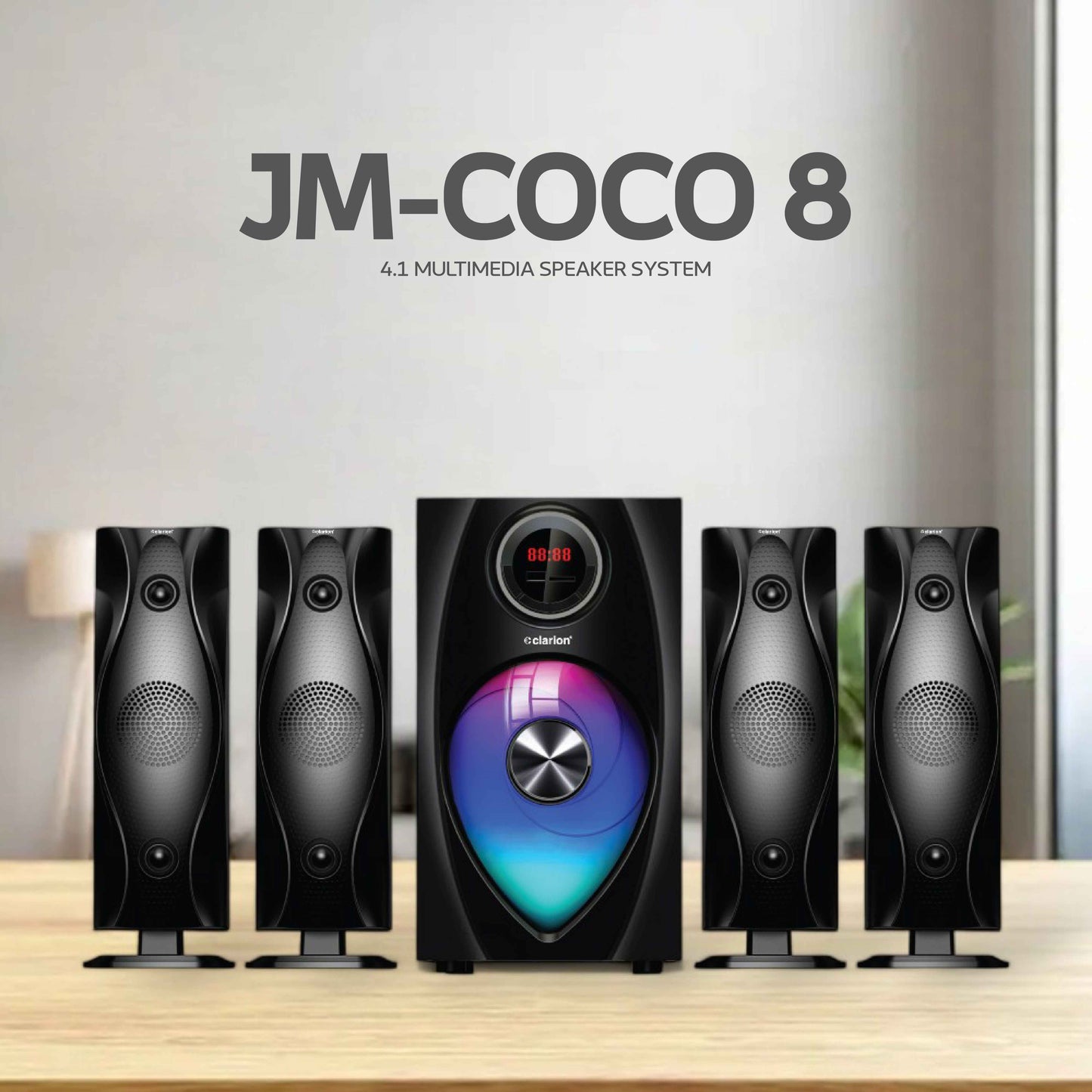 Clarion 4.1 Home Theatre JM-COCO-8