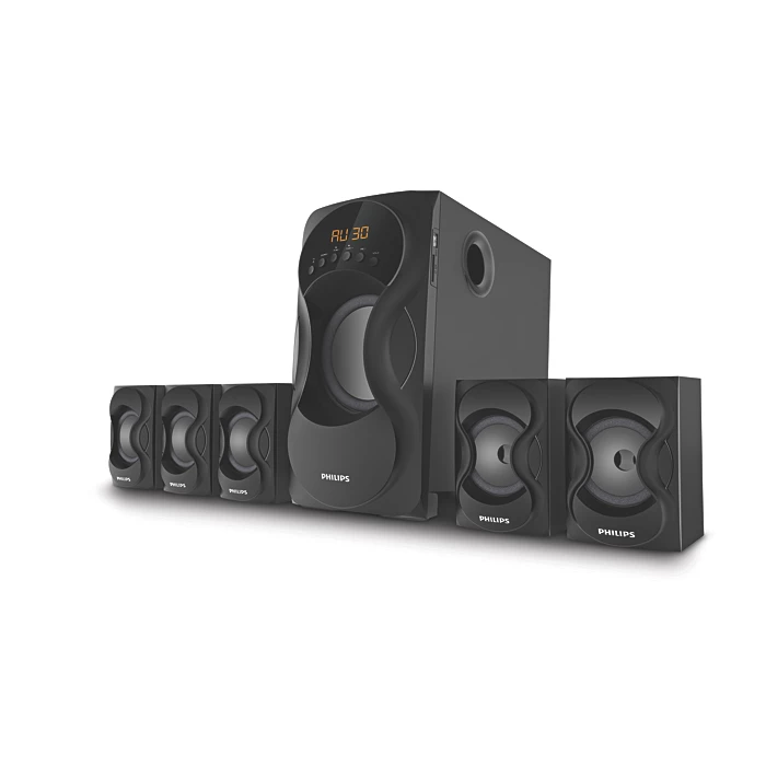 Philips SPA5162B/94 - 5.1 Channel Multimedia Speaker System
