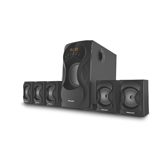 Philips SPA5162B/94 - 5.1 Channel Multimedia Speaker System