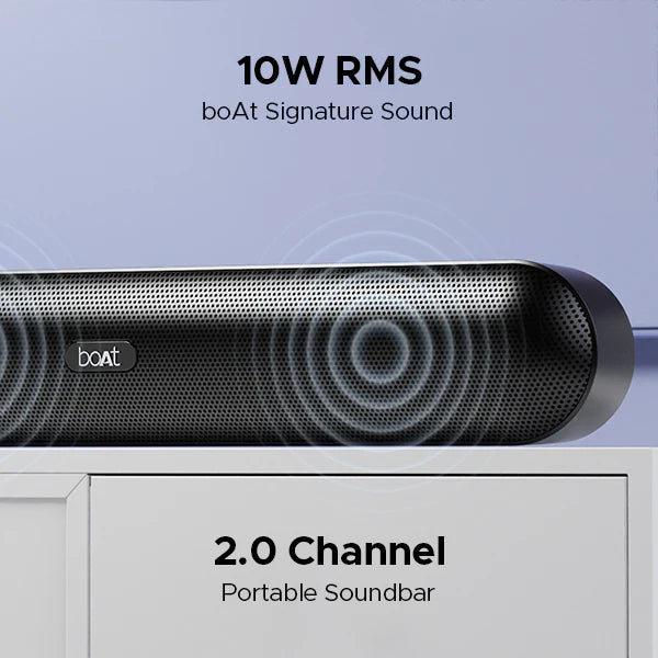 boAt Aavante Bar 490 - 10W Portable Bluetooth Speaker
