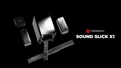 Portronics Sound Slick X1 - Bluetooth Soundbar