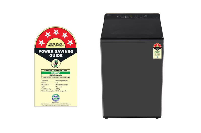 LG T80KMMB3Z - 8 Kg Fully Automatic Top Load Washing Machine