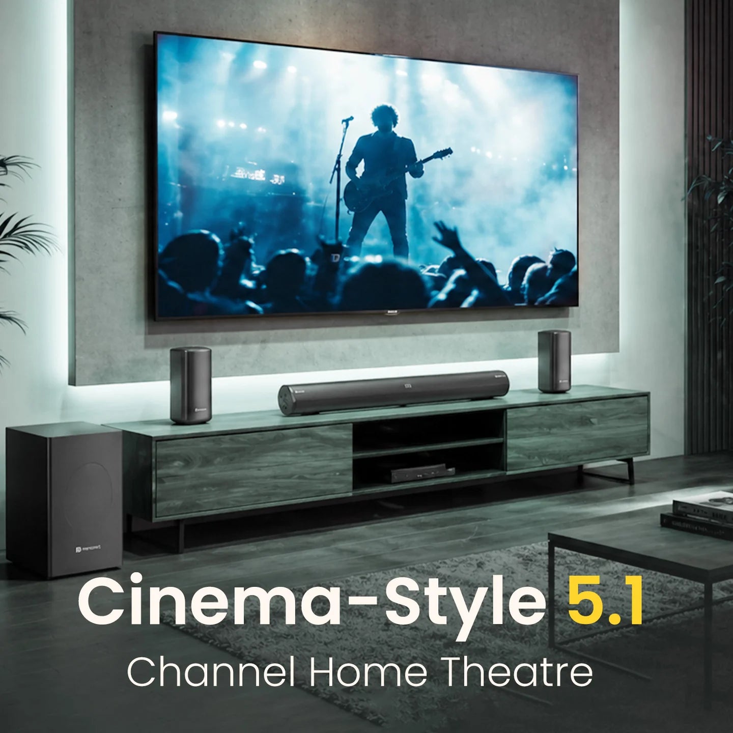 Portronics CineArc - 5.1CH, 200W Home Theatre