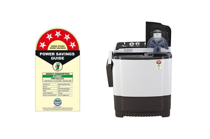 LG P7510RGAZ - 7.5 Kg Semi Automatic Top Load Washing Machine