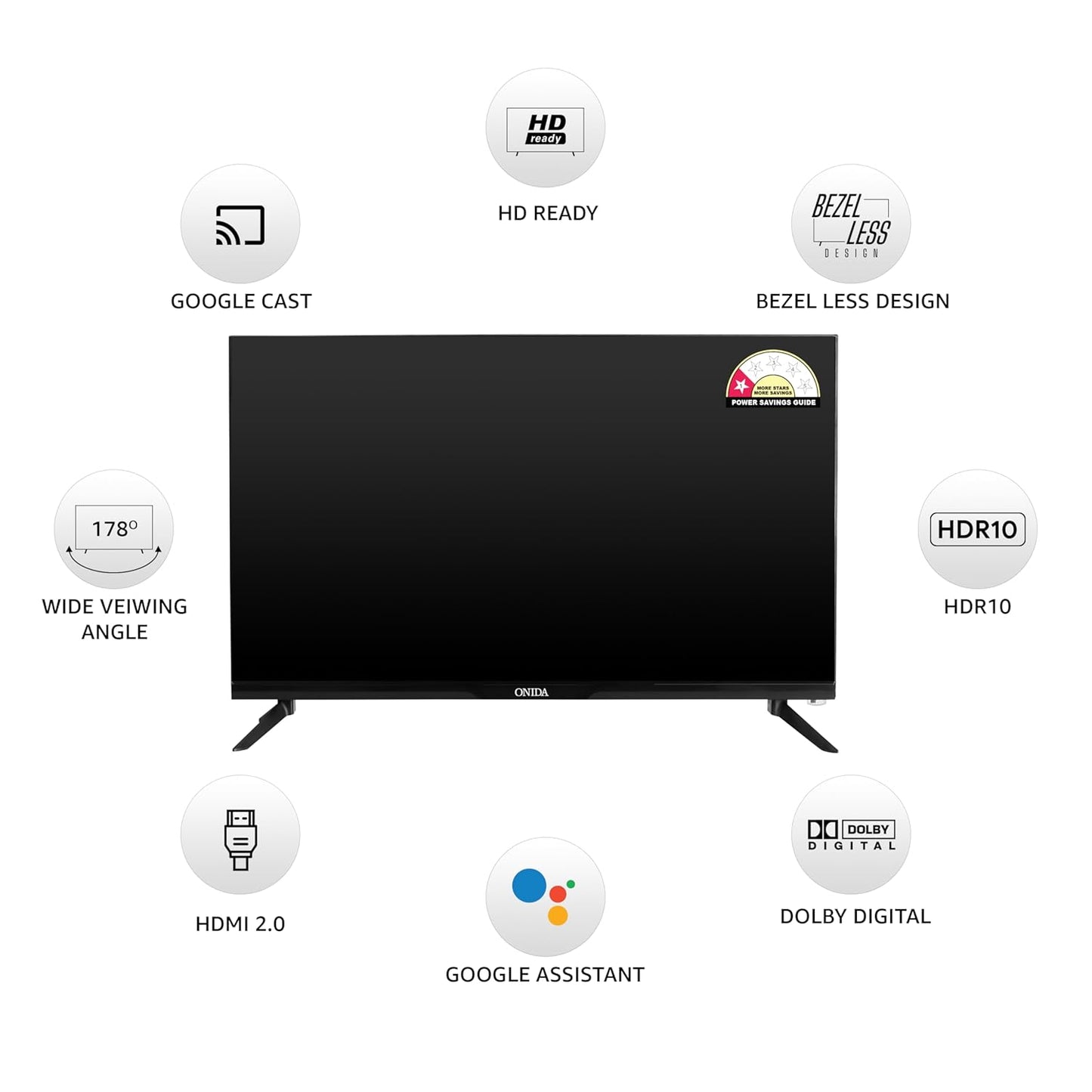 Onida LED 32" QZ32HI