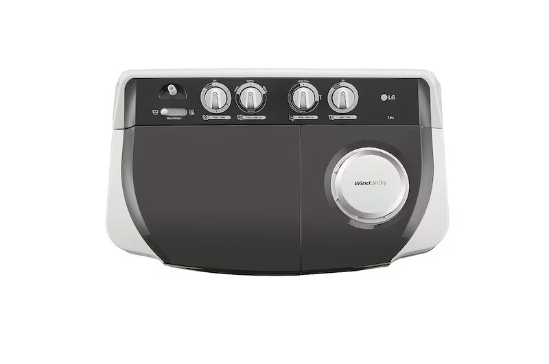 LG P7510RGAZ - 7.5 Kg Semi Automatic Top Load Washing Machine