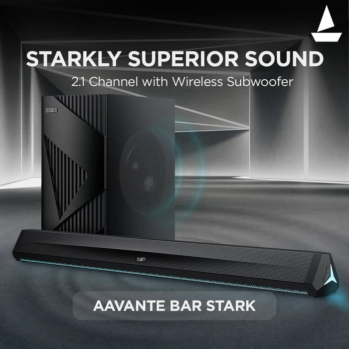boAt Aavante Bar Stark - 2.1CH, 160W, Soundbar