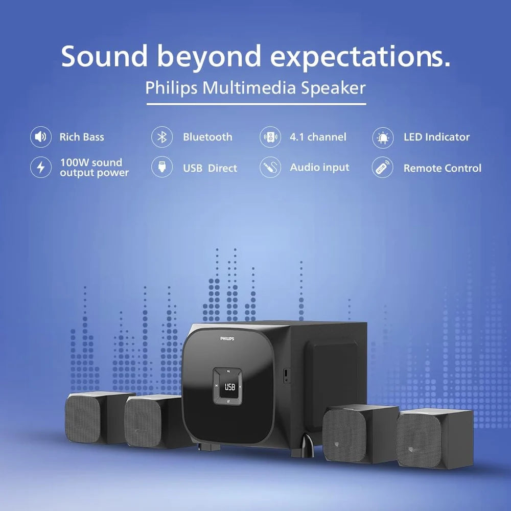 Philips SPA8170B - Multimedia Speaker System