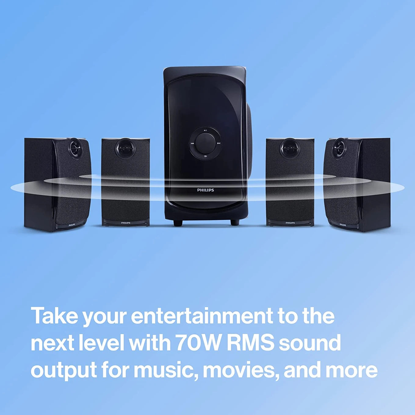 Philips TAV7477 - 4.1 Channel Multimedia Speaker System