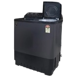 Haier HTW90-196BBK - 9.0 Kg Semi Automatic Top Load Washing Machine
