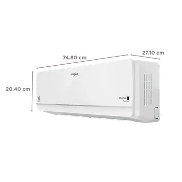 Whirlpool 3DCool 41483 1.0 Ton 3 Star Inverter Split Air Conditioner