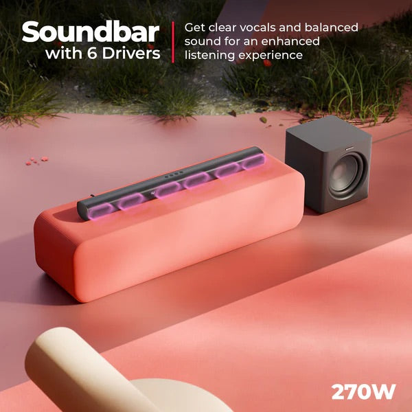 Zebronics ZEB-Juke Bar 9560 - 5.1CH, 950W, Soundbar