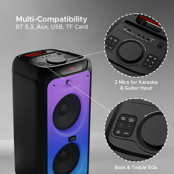boAt PartyPal 450 - 180W Bluetooth Party Speaker