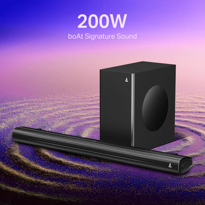 boAt Aavante Quake Plus - 2.1CH, 200W, Soundbar