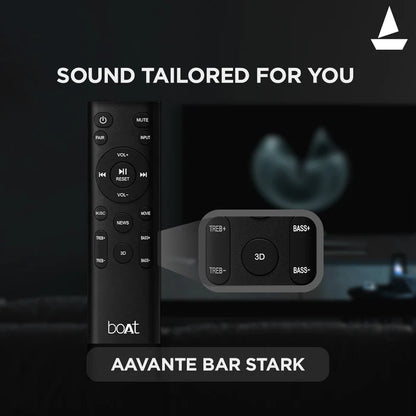 boAt Aavante Bar Stark - 2.1CH, 160W, Soundbar