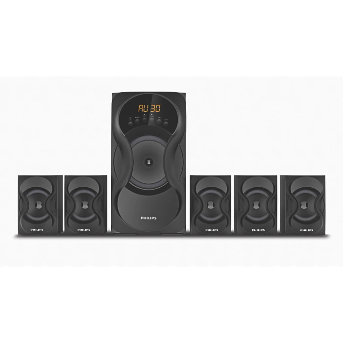 Philips SPA5162B/94 - 5.1 Channel Multimedia Speaker System