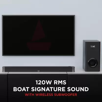 boAt Aavante Bar 1800 - 2.1CH, 120W Soundbar