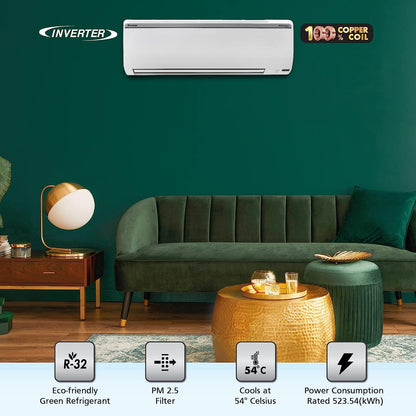 Daikin FTKL35UV16W 1 Ton 3 Star Inverter Split Air Conditioner