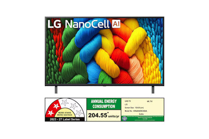 LG 55NANO83A6A - 55 Inch 4K UHD Smart NanoCell LED TV