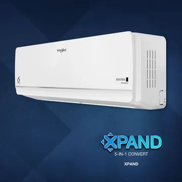 Whirlpool 3DCool 41483 1.0 Ton 3 Star Inverter Split Air Conditioner