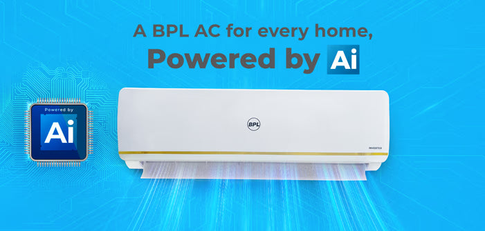 BPL Inverter Split AC, 1T 3 Star, 6 in 1 Convertible with Blue Fin Coating, BAS-V123ABFG5